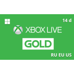 Подарочная карта Xbox Game Pass Core 14 д. Global