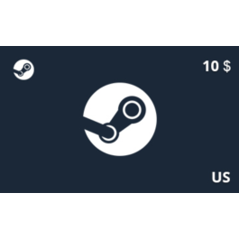 Steam Gift Card 10 USD US-region