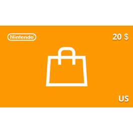 Nintendo eShop Gift Card 20 USD US-region