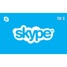 Skype Gift Card 10 USD US-region