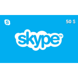 Skype Gift Card 50 USD US-region