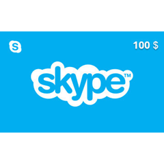 Ваучер Skype 100 долл. Любой регион