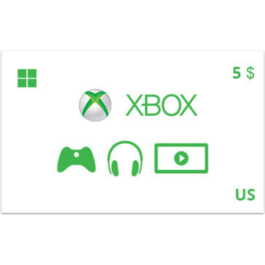 Xbox Gift Card 5 USD US-region