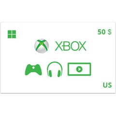 Подарочная карта Xbox 50 долл. US-регион