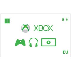 Подарочная карта Xbox 5 евро EU-регион