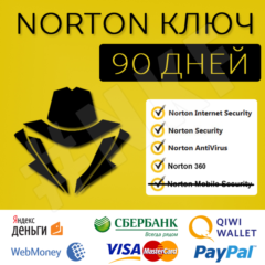 Ключ Norton (90 дней)