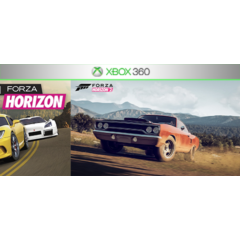 Forza Horizon 1 и 2 части + 3игры | XBOX 360 | перенос