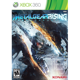 18 XBOX 360 Metal Gear Rising Revengeance