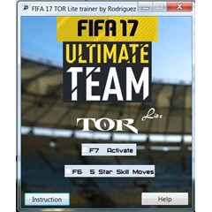 FIFA 17 TOR Lite Чит Trainer для UT (лайт-версия)