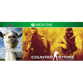 CS GO / Goat Simulator | XBOX ONE & Series XS | rent