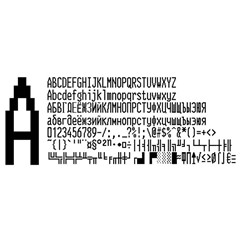 Шрифт платежного терминала VKP-80 в.2(ttf)