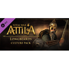 Total War ATTILA Longbeards Culture DLC STEAM KEY ROW