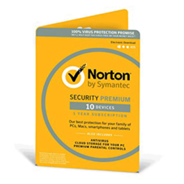 Norton Security Premium 10 activations 60 days not acti