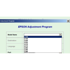Сброс памперса Epson L366