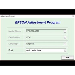 Adjustment Program Epson A700 (Сброс памперса)