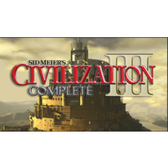 Sid Meier&acute;s Civilization III 3 Complete STEAM GLOBAL