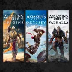 Assassin&acute;s Creed Origins + Odyssey + Valhalla