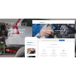 Car Service - Themeforest WordPress Russian translation