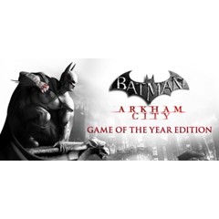 ✅Batman Arkham City Game of the Year Edition Steam Ключ