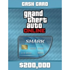 GTA ONLINE: TIGER SHARK CASH CARD 200 000$ ✅(PC КЛЮЧ)