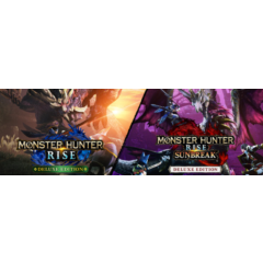 ✅Monster Hunter Rise Deluxe + Sunbreak Deluxe Steam Key