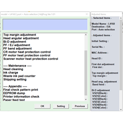 Epson L4150, L4160 Adjustment Program