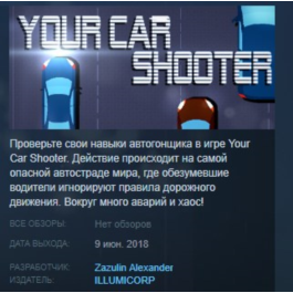 Your Car Shooter 💎STEAM KEY REGION FREE GLOBAL