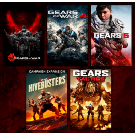 Gears of War 1, 4, 5 + Hivebusters 🛜 Online ⌨️ No App