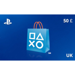 PlayStation Store Gift Card 50 GBP UK-region