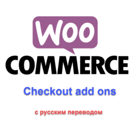 WP woocommerce checkout add ons with Russian translatio