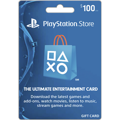 Playstation Network PSN $100 (USA) - без комиссии