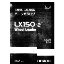 Hitachi LX150-2 Parts Catalog