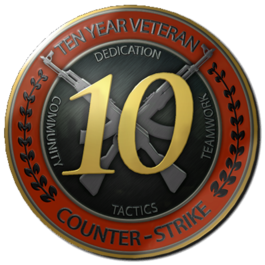 🥇5 digits 2003y First email 10 year veteran CS GO Coin