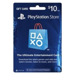 PLAYSTATION NETWORK CARD PSN 10$ USD (USA)