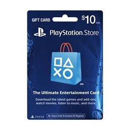 PLAYSTATION NETWORK CARD PSN 10$ US (ONLY USA ACC)