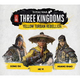 TOTAL WAR THREE KINGDOMS YELLOW TURBAN REBELLION + GIFT