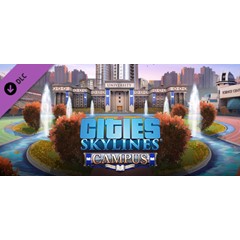 Cities: Skylines - Campus (DLC) 🔑STEAM КЛЮЧ 🔥РФ+СНГ