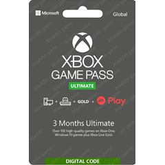 XBOX GAME PASS ULTIMATE 3 МЕСЯЦА ✅РОССИЯ/ИНДИЯ/ТУРЦИЯ🔑