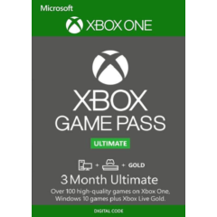 XBOX GAME PASS ULTIMATE - 3 месяца - РОССИЯ