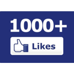 ✅ ❤️ 1000 Лайков FACEBOOK | Лайки Фейсбук [НИЗКАЯ ЦЕНА]