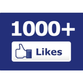 ✅ ❤️ 1000 Likes FACEBOOK [LOW PRICE] [Best] 1K 🔥🚀