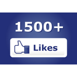 ✅ ❤️ 1500 Likes FACEBOOK [LOW PRICE] [Best] 1.5K 🔥🚀