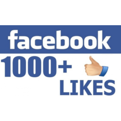 ✅ ❤️ 1000 Лайков на страницу FACEBOOK для Бизнеса [1К]