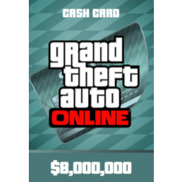 GTA V ONLINE: MEGALODON SHARK CASH CARD 8,000,000$ (PC)