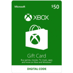 Xbox Gift Card $50 USA  - без комиссии