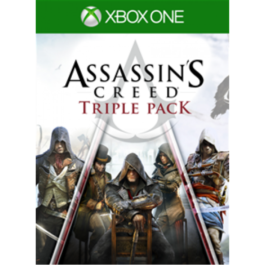 ✅ Assassin&amp;acute;s Creed Triple Pack XBOX ONE X|S Key 🔑