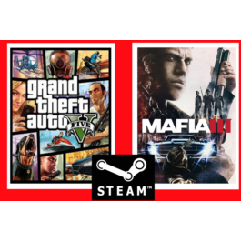 🚀GTA V 5 + MAFIA 3 - STEAM (Region Free)