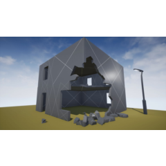 Дент сеть уничтожения UE4