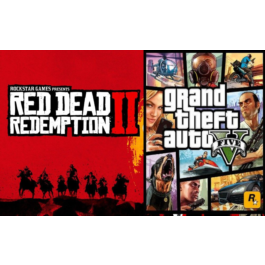 🎁 STEAM Red Dead Redemption 2 + GTA 5 V (STEAM)