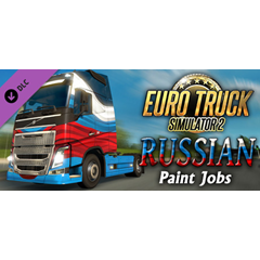 Euro Truck Simulator 2 - Russian Paint Jobs Pack 🔑DLC